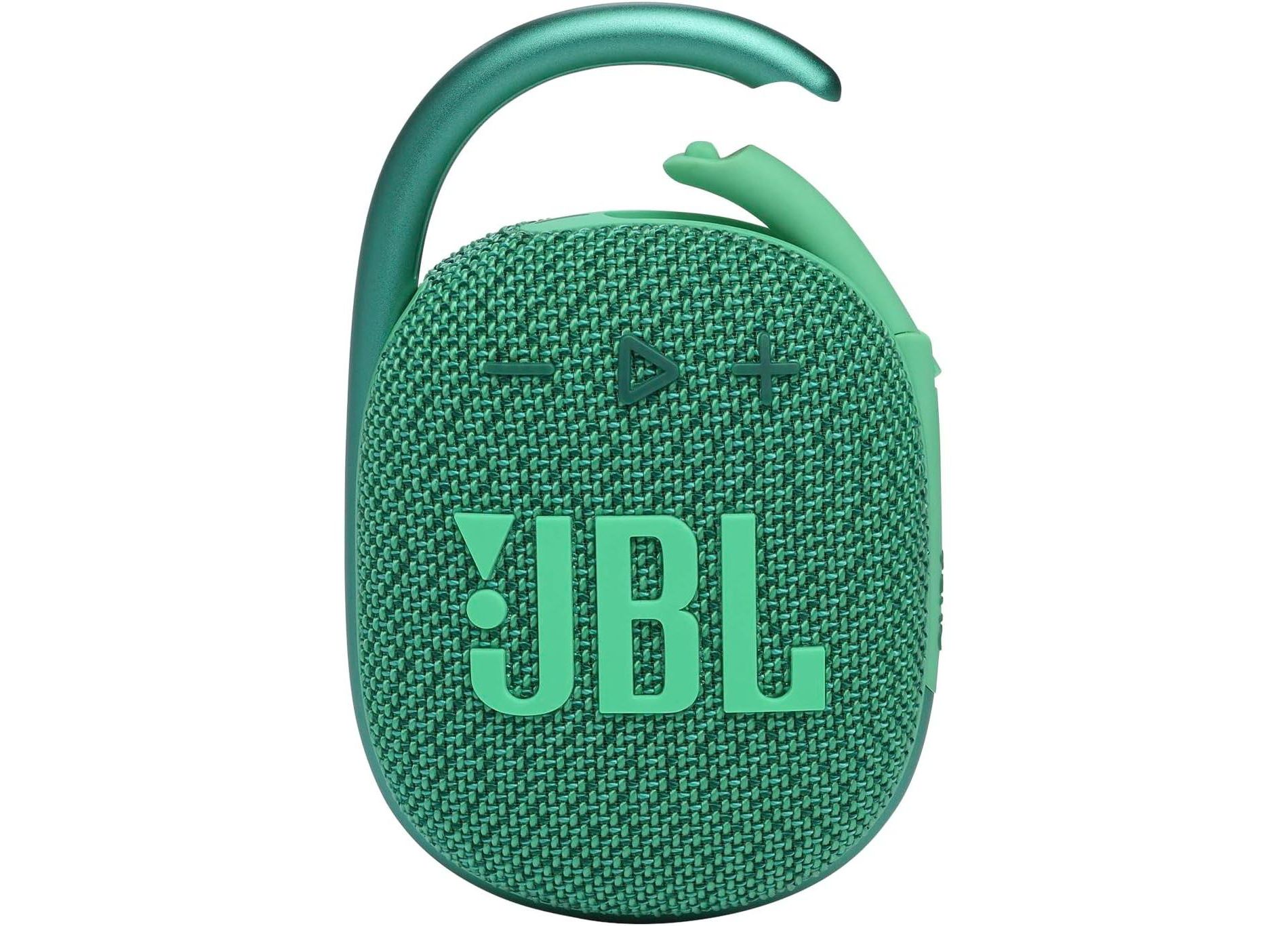 Refurbished: JBL Clip 4 Portable Mini Bluetooth Speaker Eco Green - Manufacturer Refurbished