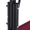 Resenkos Outdoor Swing Chair With Tilt Canopy, Patio Hammock With Removable Cushions, Wine Red - 4 of 4