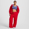Champion Women's High-Rise Fleece Wide Leg Sweatpants - 2 of 4