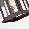 Chloe Lighting Jesse Transitional 1 Light Oil Rubbed Bronze Outdoor Wall Sconce 12" Height - 3 of 4