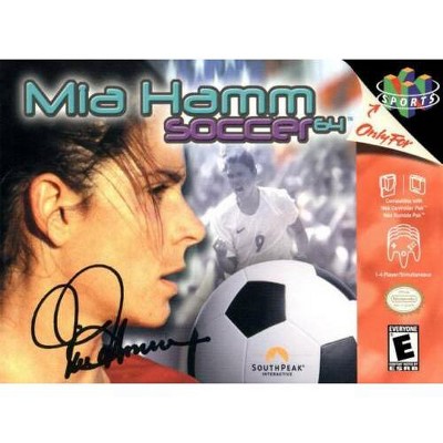 Mia Hamm Soccer 64 - Nintendo 64