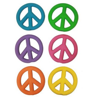 Multipet Latex Peace Sign Toy for Dogs