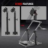 Dardoo Adjustable Alloy Steel Racing Frame Support Rod With Five-star Bolts To Adjust Height - 4 of 4