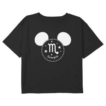 Girl's Mickey & Friends Scorpio Mousey Silhouette T-Shirt