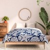Deny Designs Heather Dutton Ocean Floor Nautical Shells Comforter Bedding Set Blue - 3 of 4