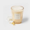 Colored Vase Glass with Dustcover Cashmere Vanilla Candle Ivory - Threshold™ - 3 of 4