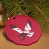 Eastern Washington University Primary Porcelain Scalloped Holiday Christmas Tree Ornament - 4 of 4