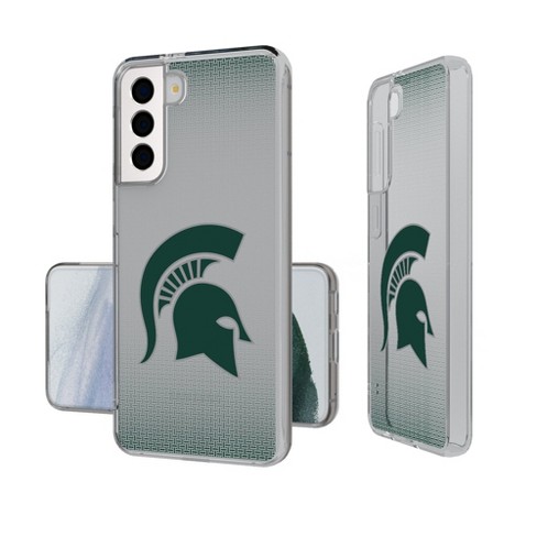 Keyscaper Michigan State Spartans Linen Clear Phone Case For