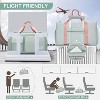 Small Gym Bag for Women, Travel Duffle Bag Carry On Weekender Bag with Shoe Compartment - 4 of 4