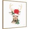 Amanti Art Critter Greetings VIII by Jenaya Jackson Canvas Wall Art Print Framed 30-in. x 30-in. - 3 of 4