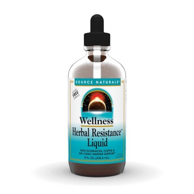 Wellness Herbal Resistance (Alcohol Free) by Source Naturals, Inc.  -  8 oz Liquid