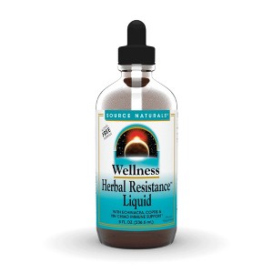 Wellness Herbal Resistance (Alcohol Free) by Source Naturals, Inc.  -  8 oz Liquid - 1 of 3
