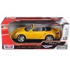Porsche 911 (997) Turbo Convertible Yellow 1/18 Diecast Car Model by Motormax - 3 of 3