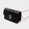 Attop Beige Color-Block Crossbody Bags for Women Leather Cross Body Purses Cute Designer Handbags Shoulder Bag Medium Size - 2 of 4