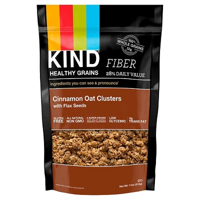 KIND Healthy Grains Fiber Cinnamon Oat Clusters - 11oz