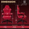 GTPLAYER ACE-Pro Gaming Chair with Speakers, Video Game Chair with Footrest - 3 of 4