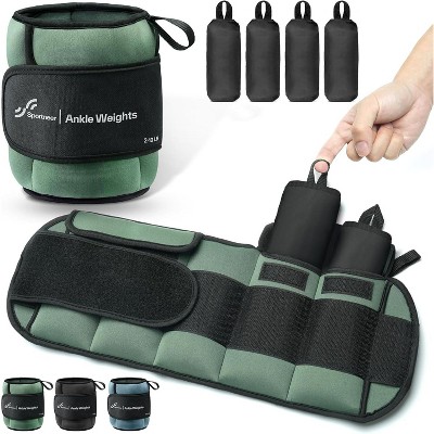 Sportneer Adjustable Ankle Weights for Women and Men