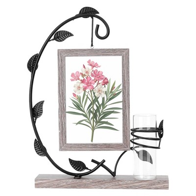 REGALWOVEN Family Home Decor Tabletop Creativity Metal Picture Photo Art Poster Frames