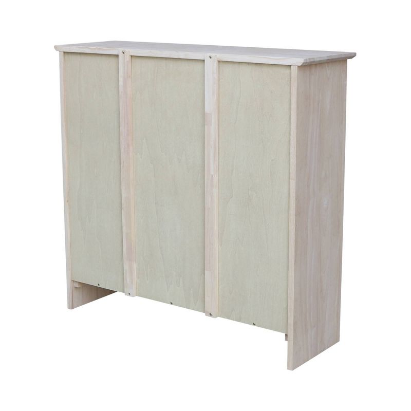 36&#34;x38&#34; Shaker Bookcase Unfinished - International Concepts, 4 of 9