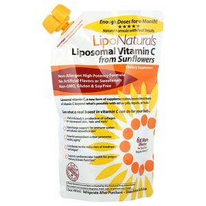 Lipo Naturals Liposomal Vitamin C from Sunflowers, 15 oz (443 ml) - 1 of 2