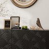 Bella Depot Modern 59" Sideboard Buffet, 4 Doors Accent Storage Sideboard with Freestanding Anti Dumping for Kitchen, Living Room - 4 of 4