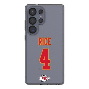 NFL Kansas City Chiefs Players Game Tactic Clear Cell Phone Case for Samsung Galaxy - 1 of 4