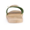 Allegra K Women's Espadrille Sunflower Decor Slip-on Strappy Beach Sandals - 3 of 4