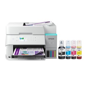 Epson EcoTank ET-3950 Wireless All-in-One Color Supertank Printer – White - 1 of 4