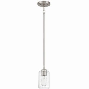 Craftmade Lighting Stowe 1 - Light Pendant in  Brushed Polished Nickel - 1 of 4