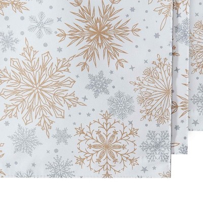 Avanti Snowflakes Set of 4 Placemats