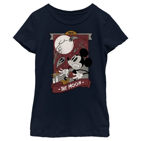 Girl's Disney Mickey Mouse The Moon T-shirt : Target