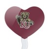 Kutztown Primary Logo Heart Love Cupcake Picks Toppers Decoration Set of 6 - 2 of 4