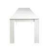 Vynxaria 118.11” Extendable Console Table (Up to 118.50”) - Chipboard/MDF, Multifunctional (Desk/Dining Table), Easy Clean - 2 of 4