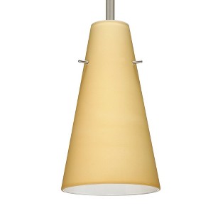 Besa Lighting Cierro 1 - Light Pendant in  Satin Nickel - 1 of 1