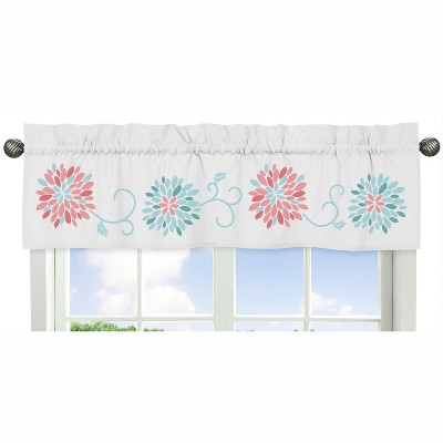 Sweet Jojo Designs Window Valance Treatment 54in. Emma Multicolor