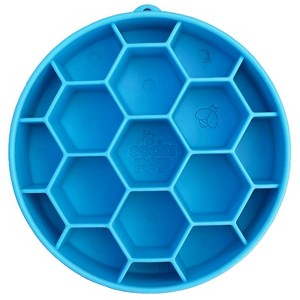 Honeycomb Design eBowl Enrichment Slow Feeder Bowl for Dogs - 1 of 4