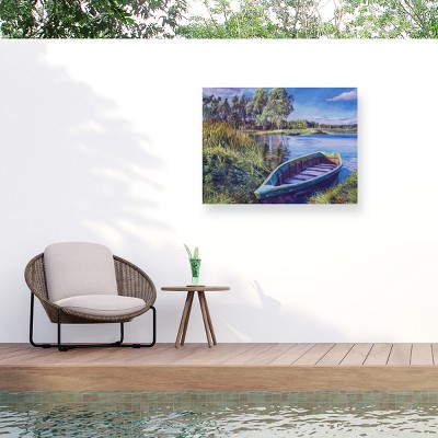 "Summer Lake" Outdoor Canvas