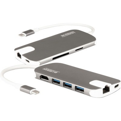 Urban Factory USB Type-C Mobile Station - for Notebook - 45 W - USB Type C - 3 x USB Ports - 3 x USB 3.0 - Network (RJ-45) - HDMI - Wired