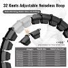 MAICIFI 65in Weighted Hula Hoop for Women - 32 Detachable Knots, Silent Workout, Waist & Abs 2-in-1 - 2 of 4