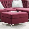 36" Jaszira Ottoman - Acme Furniture - 2 of 4