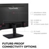 ViewSonic VA2409M 24 Inch Monitor 1080p IPS Panel with Adaptive Sync, Thin Bezels, HDMI, VGA, and Eye Care - Manufacturer Refurbished - image 4 of 4