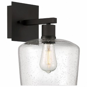 Access Lighting Port Nine 1 - Light Wall Light in  Matte Black - 1 of 4