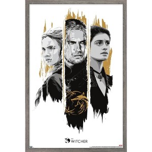 Trends International Netflix The Witcher Season 2 - Trio Framed Wall Poster Prints - 1 of 4