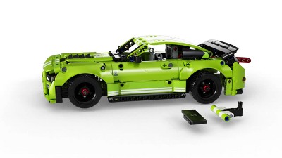 LEGO Technic Ford Mustang Shelby GT500 Building Set 42138 - Pull Back Drag  Race Toy Car Model Kit, Featuring AR App for Fast Action Play, Great Gift  for Boys, Girls, and Teens