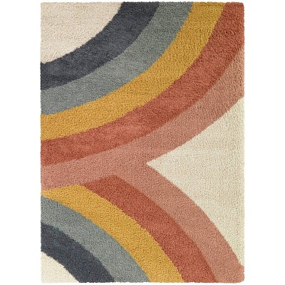 5'3"x7' Eva Color Wave Kids' Rug Cream - Balta Rugs