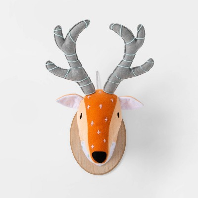 stuffed deer head toy