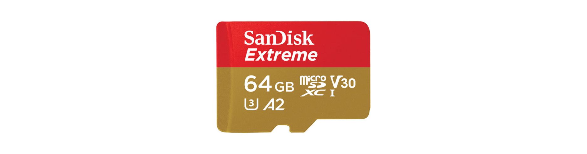 SanDisk 64GB Extreme UHS-I microSDXC Memory Card
