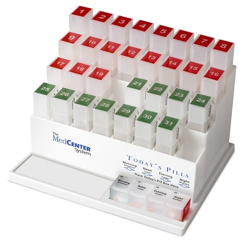 Target pill organizer