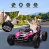 24V Ride On UTV,130W Electric Powered UTV with Remote Control,Spring Suspension,LED Light, 4 Shock Absorbers,Music,UTV for Kids - 2 of 4