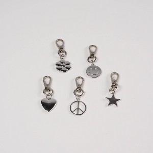 Hello Lux 'Icons' Phone Charms - Silver - 1 of 4
